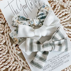 Vintage Style Baby Bows